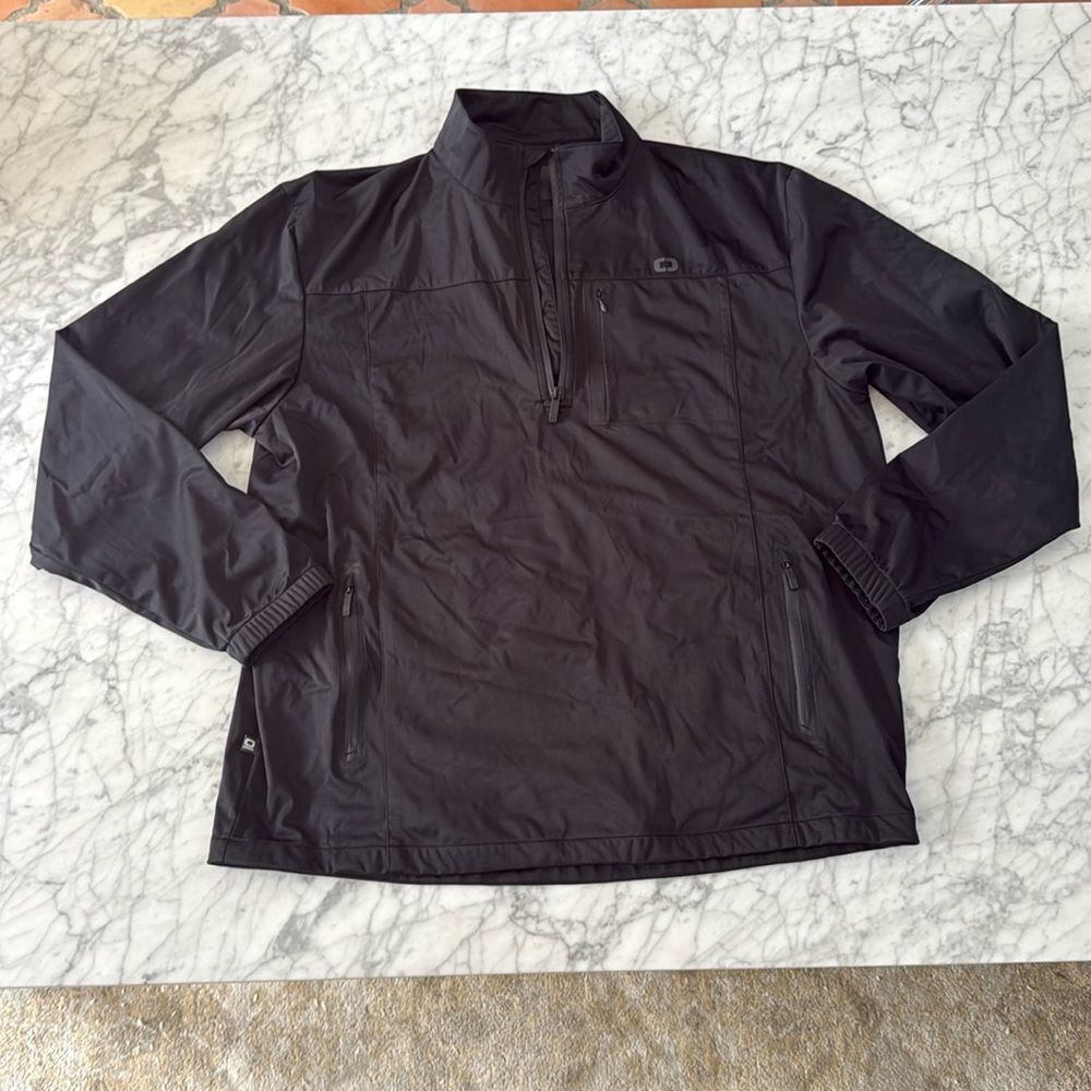 OGIO All-Elements Waterproof Windbreaker Jacket Size XXL Black